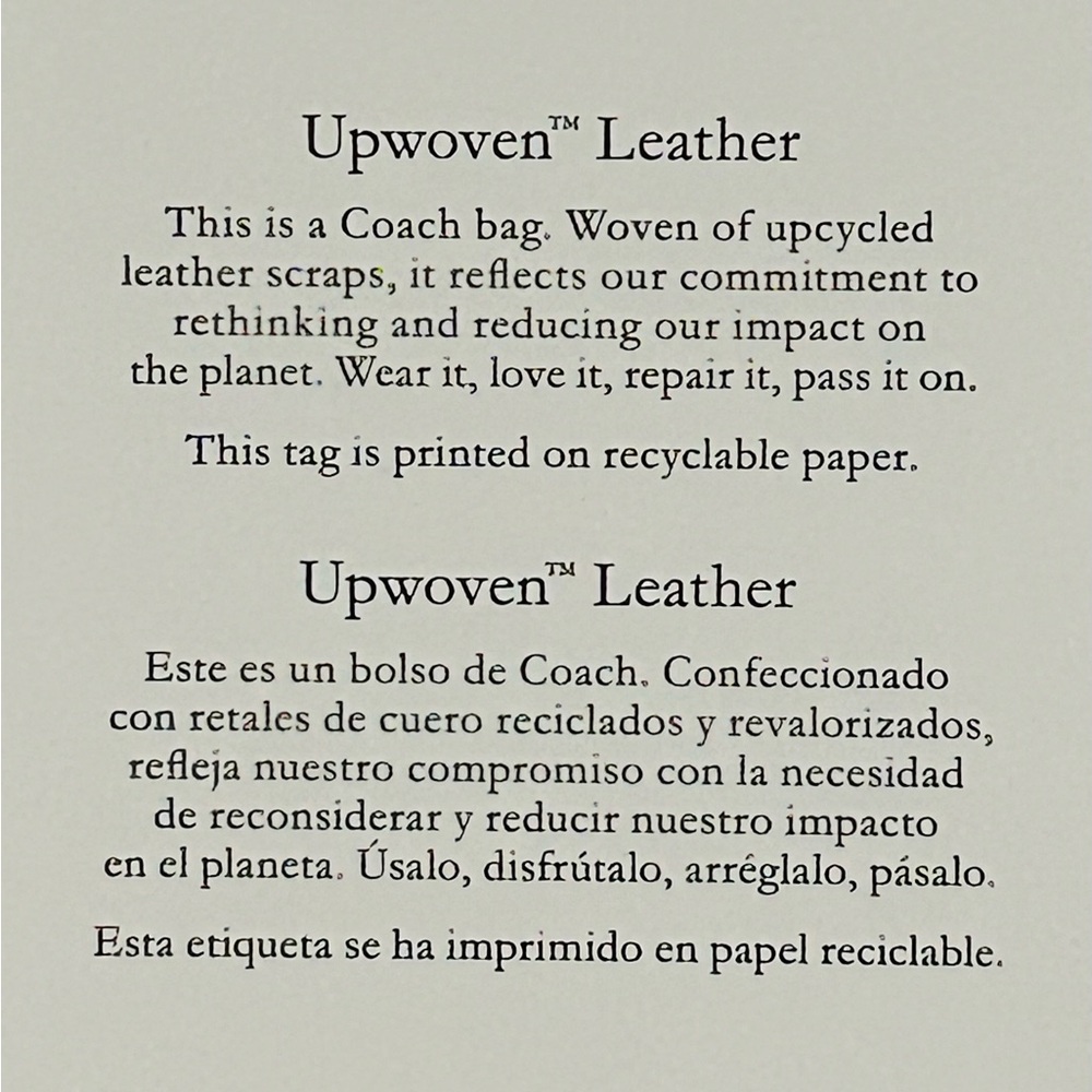 COACH Rogue 25 Upwoven Leather and Smooth Glovetanned Leather in Rouge/Multi - Picture 13 of 17